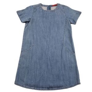 Signature 8 Dress Size Small Blue Denim Jean Dress Women's Denim Dress Used